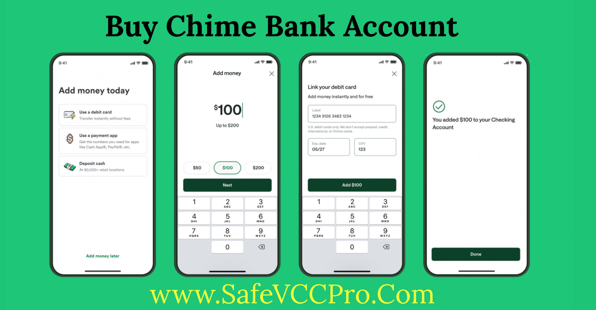 Buy Verified Chime Bank Account – Fast, Secure & Easy | SafeVCCPro