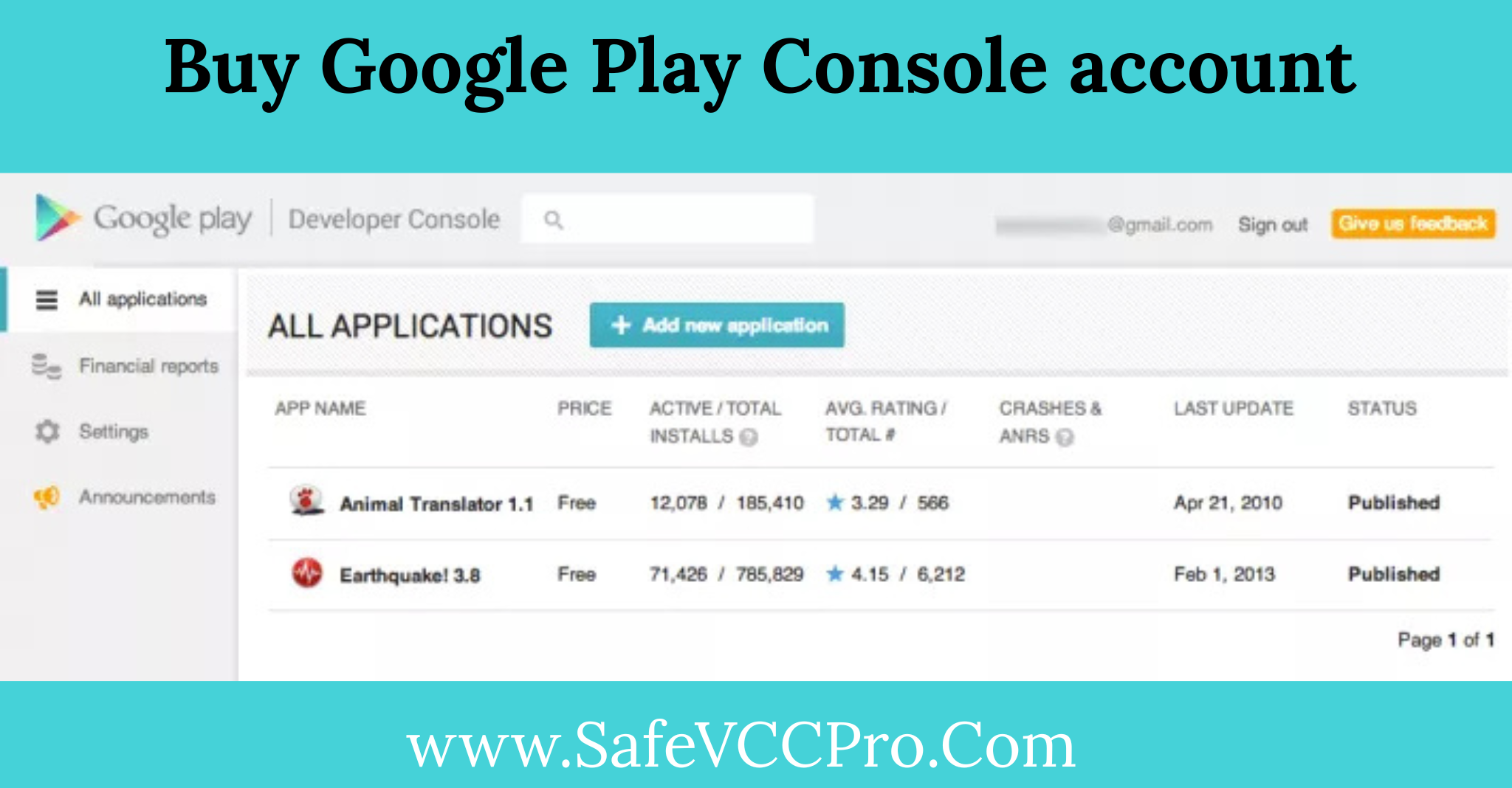 Buy Google Play Console Account – Verified, Secure & Ready to Use

