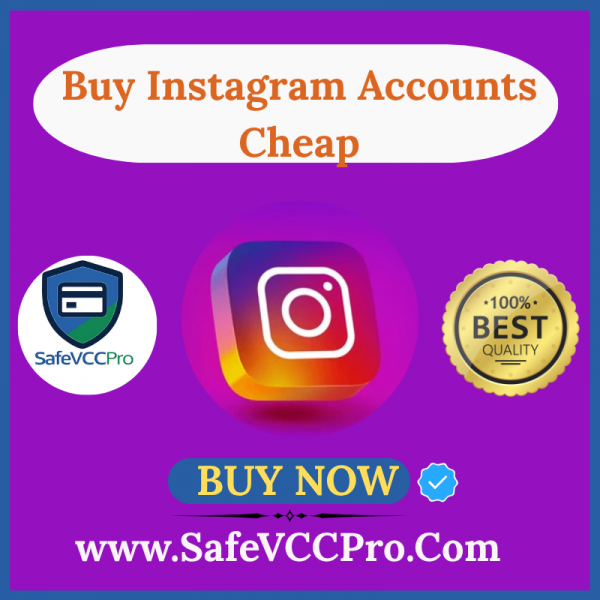 Buy Instagram Accounts Cheap – Instant Access & Full Control | SafeVCCPro