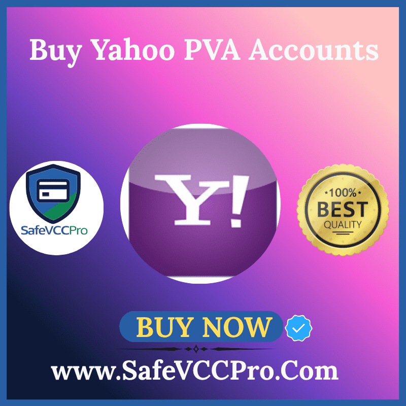 Buy Yahoo PVA Accounts